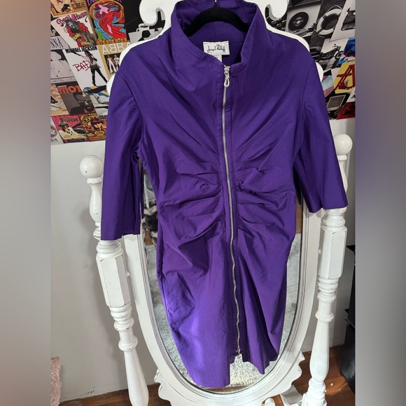 Joseph Ribkoff Dresses & Skirts - Joseph Ribkoff Deep Purple Dress Beautiful Shape. Size 14.😻